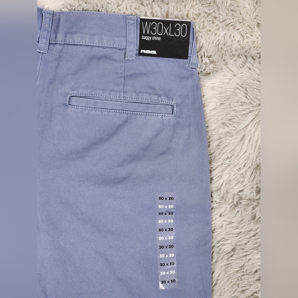 RSQ | Tilly's | Men's Baggy Chino Pants | Dusty Blue | 30x30 | NWT - Picture 10 of 12